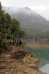 Reservoirs at El Chorro