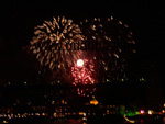 New Year\'s fireworks at the Harbour Bridge