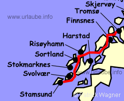 Map of Lofoten