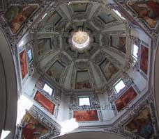 Inside Salzburg Cathedral