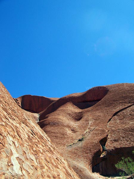 Sand cupolas of the Ayers Rock