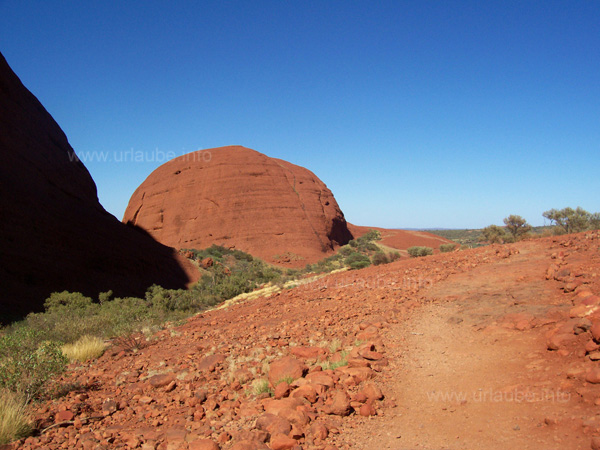 On the way to Valley of the Winds, one of the cupolas in the background