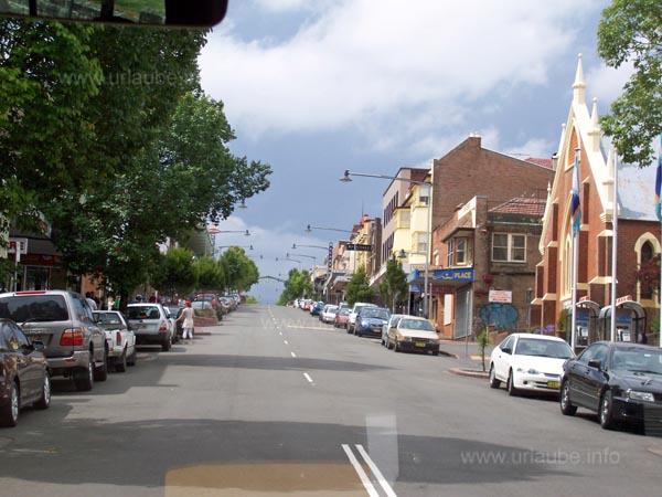 Country road in Katoomba Blue Mountains