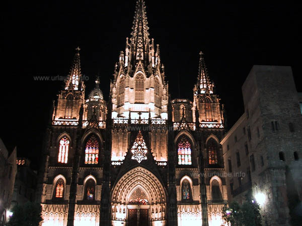 The Cathedral at night