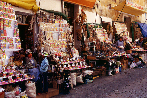 At the misterious witch's market