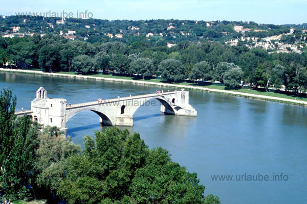 The famous bridge of Avignon