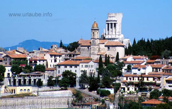 The Roman monument of victory in La Turbie