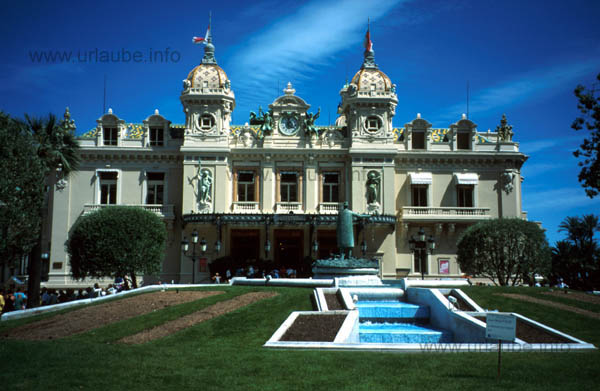 The world famous casino of Monaco