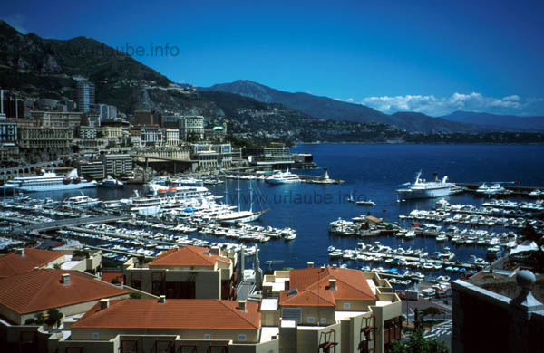 The harbour of Monaco