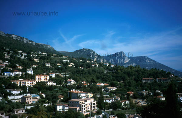 View from Vence to the far counry