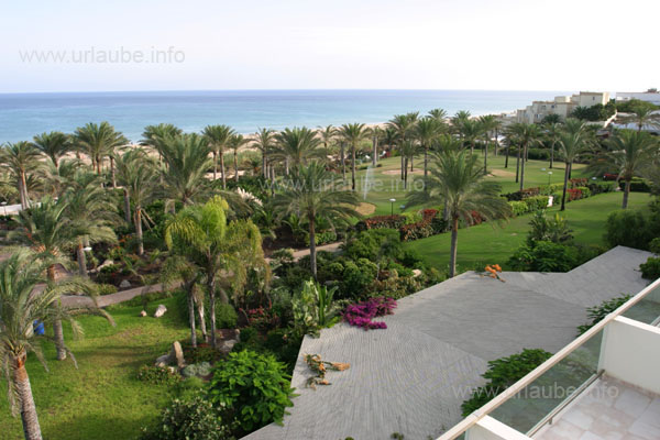 View to the poolscape