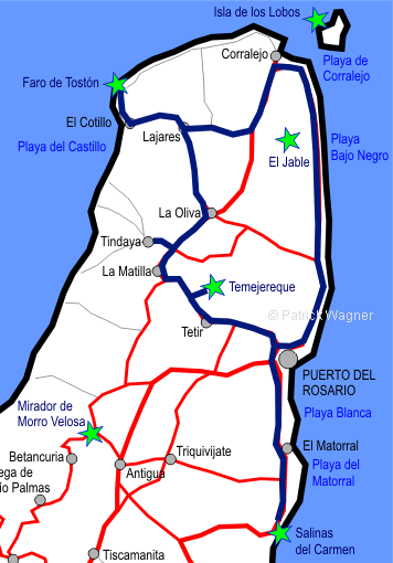 Tour in the North of the Island