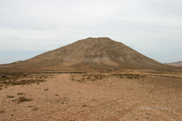 The mountain Tindaya heighted 397 m