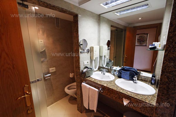 In the bathroom there was only few place of deposit.