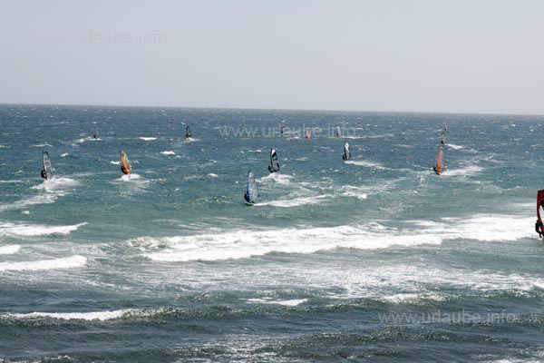 Here, only professionals surf.