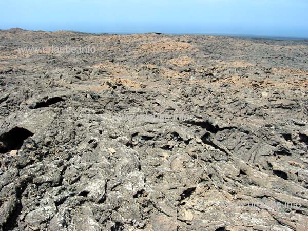 Lava field in the National Park Timanfaya