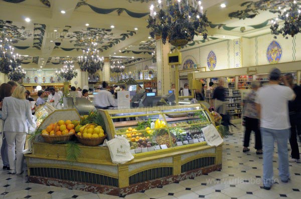 In the Food Department of Harrod's