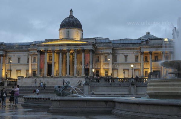 National Gallery at the Trafalgar Square