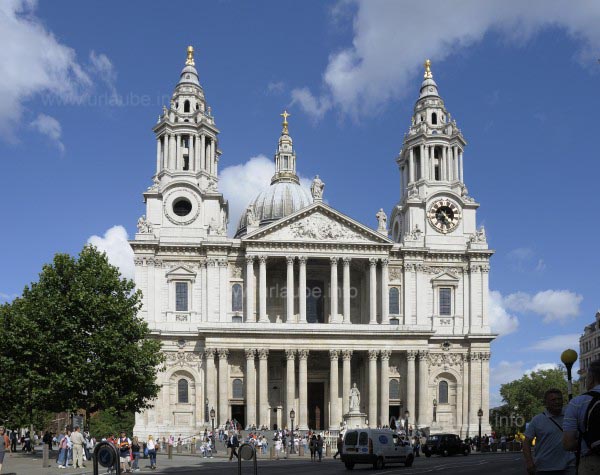 West side with main entrance