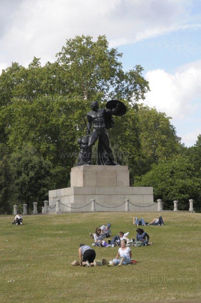 Achilles-Statue in them Hyde Park