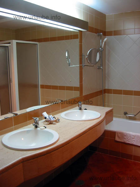 A view into our bathroom