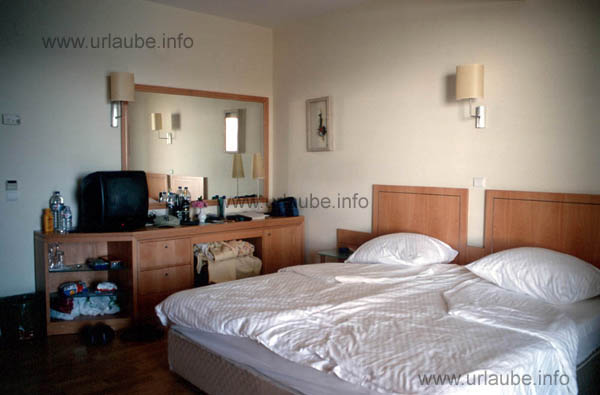 Our hotel room in the last morning of our holiday