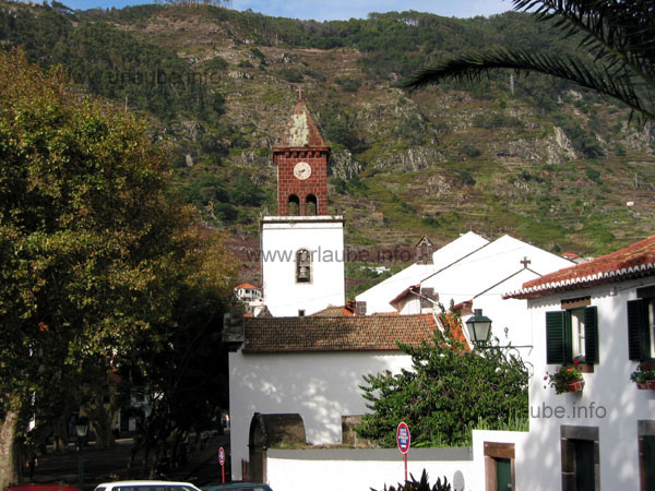 Church in the centre of Machico