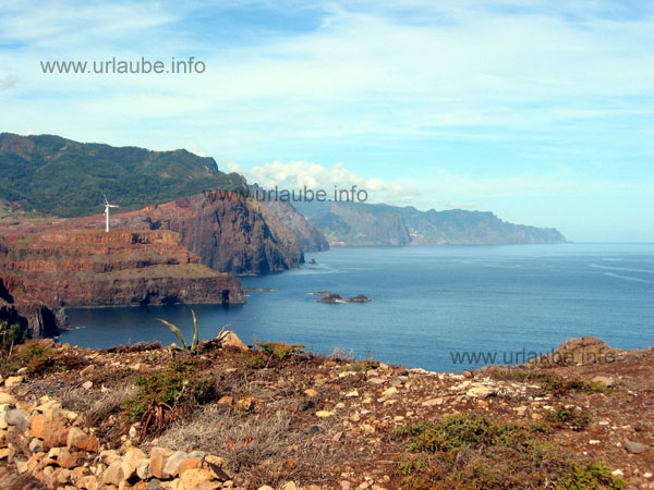 View to the northern coast form the Cap