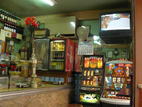 A small bar in the district Malasa�a