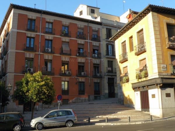 Typical for the historical part of Latina: the topographic unevenness