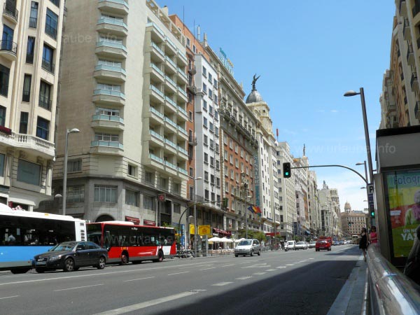 The boulevard of the Gran V&iacute;a