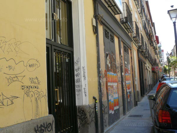 A restored but anyway deteriorated seemingly street