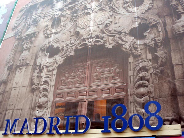 The former cladding of the museum