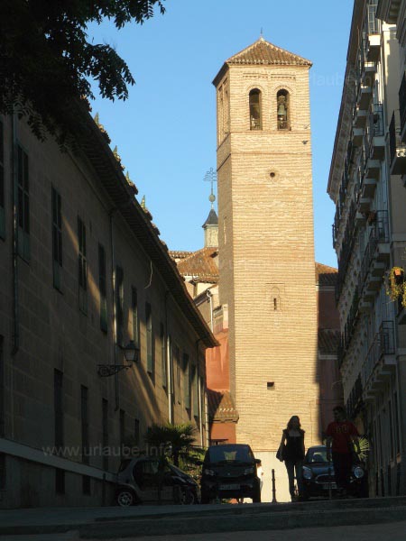 The tower of the church