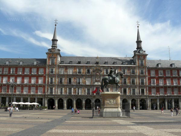 The former Casa de Panader&iacute;a on the Plaza Mayor