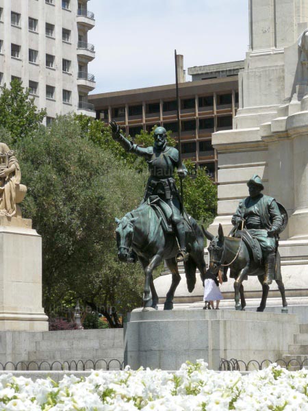 The protagonists of Don Quijote