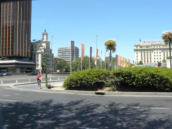 A part of the Plaza de Col&oacute;n