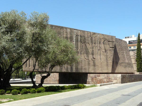 Abstract sculpture blocks