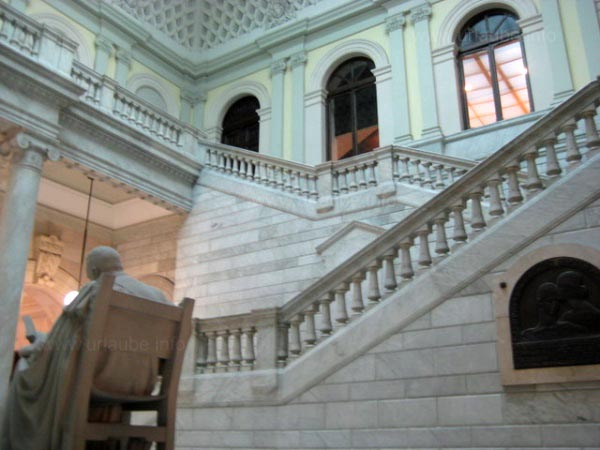 The interior of the National Library