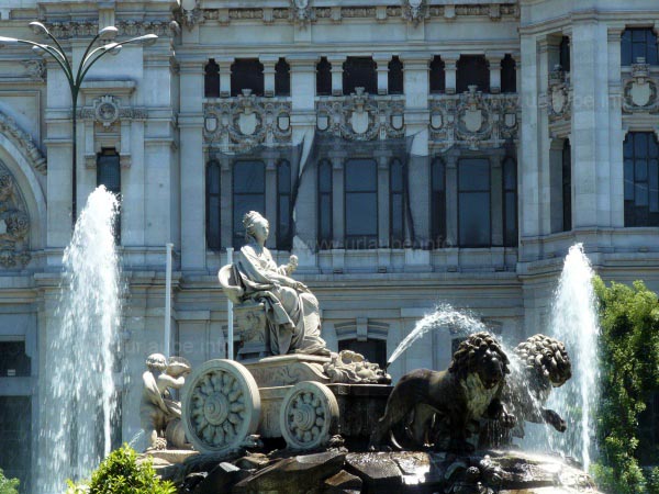 The Kybele, after which the plaza is named