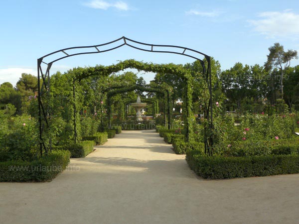 Despite of a lot of paths and plants still very clearly