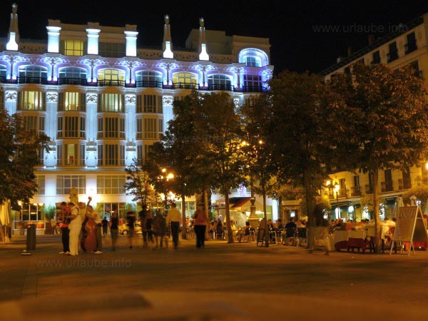 The Plaza Santa Ana in Huertas 