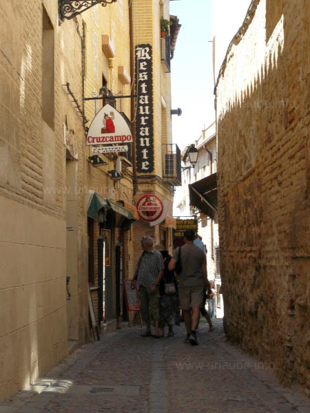Typical alleyways of Toledo