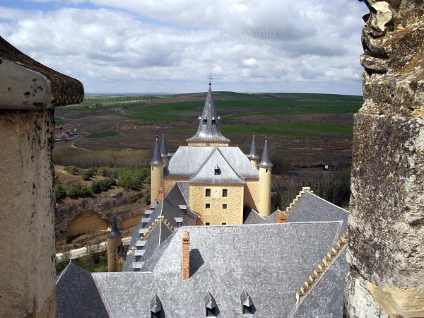 The wonderful view compensates the effort of climbing up the stairs