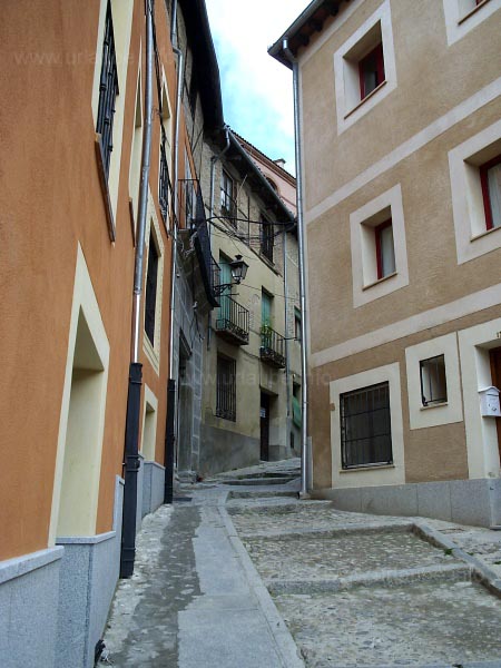 Typical streets of Segovia
