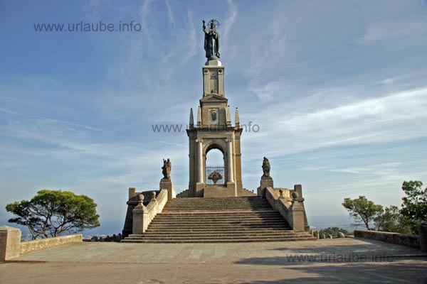 Imposing blessing at the parking place