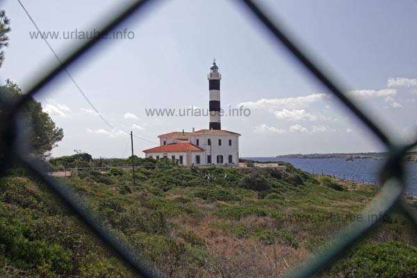 The light house of Porto Colom was enclosed but yet a worthwhile look-out