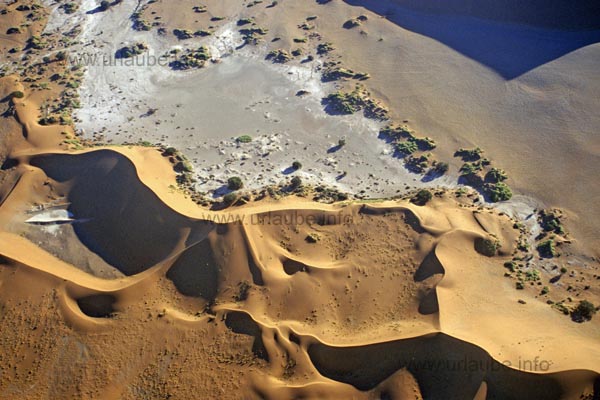 Flight over Sossusvlei