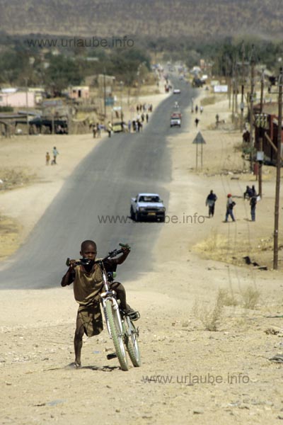 Opuwo in the Kaoko country