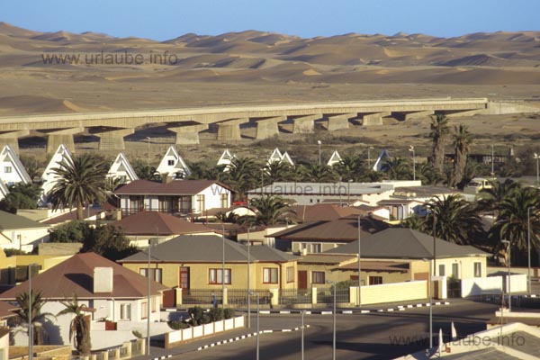 Swakopmund at the edge of the Namib desert